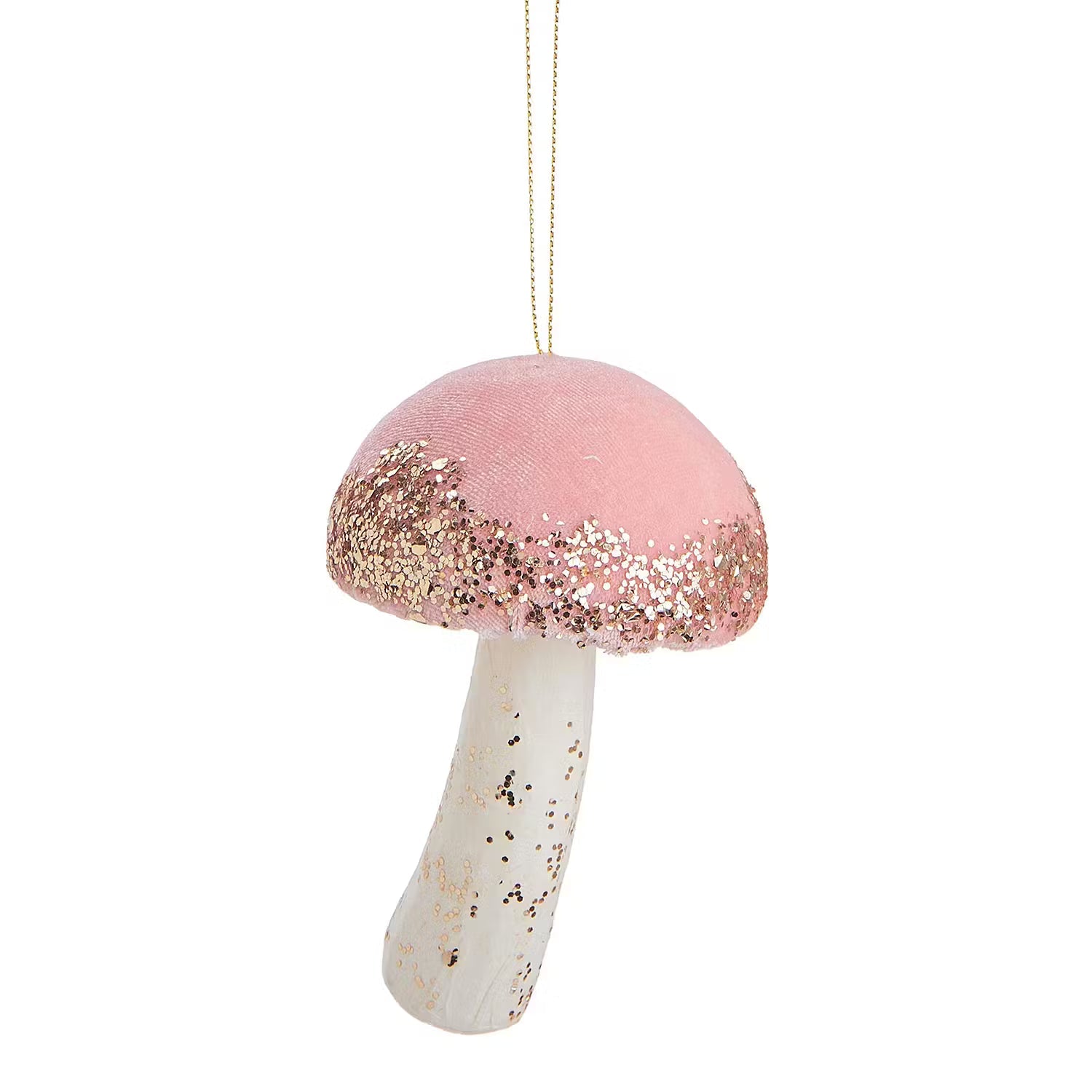 HANG ON Baumanhänger Pilz mit Glitzer