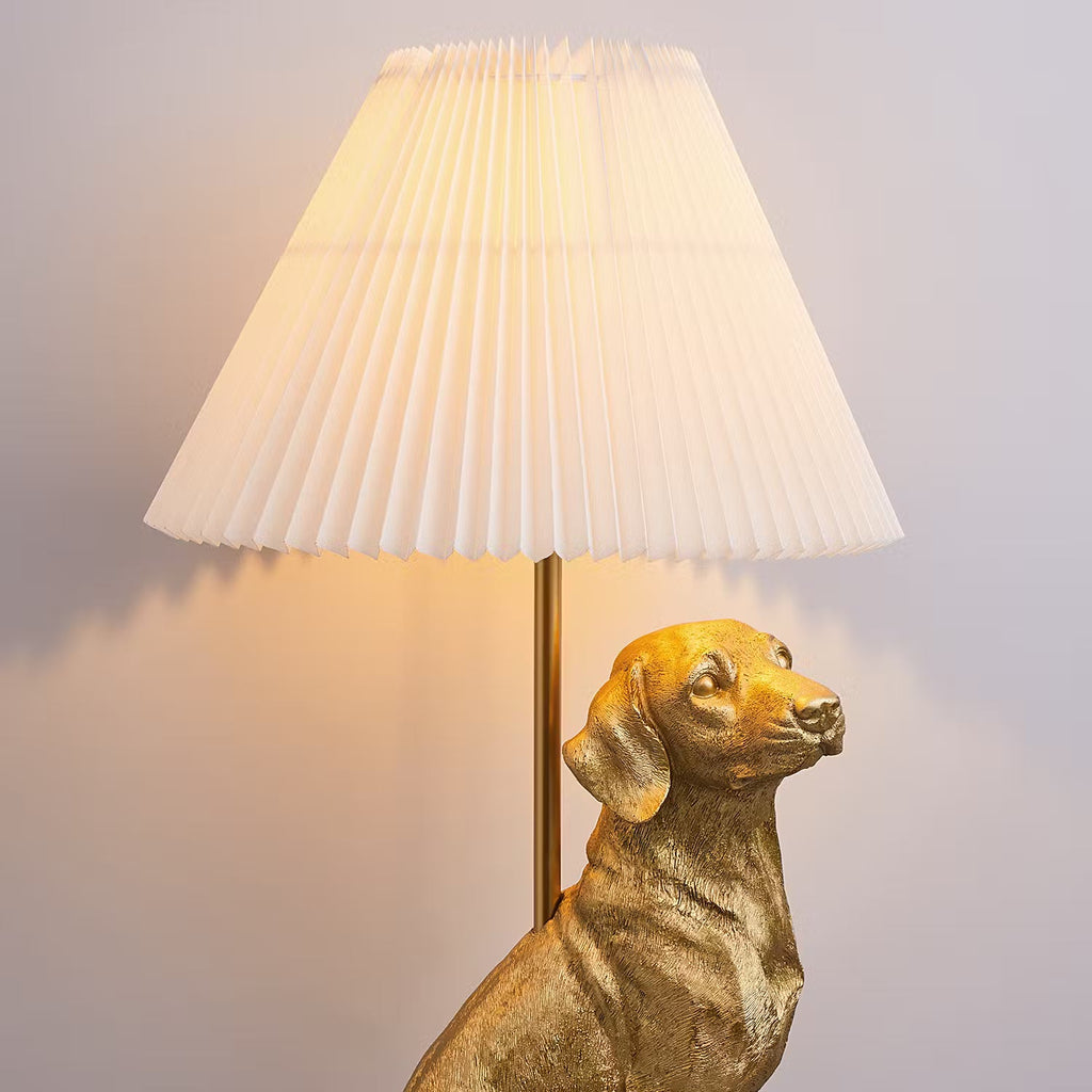 Tischleuchte EL BELLO Hund