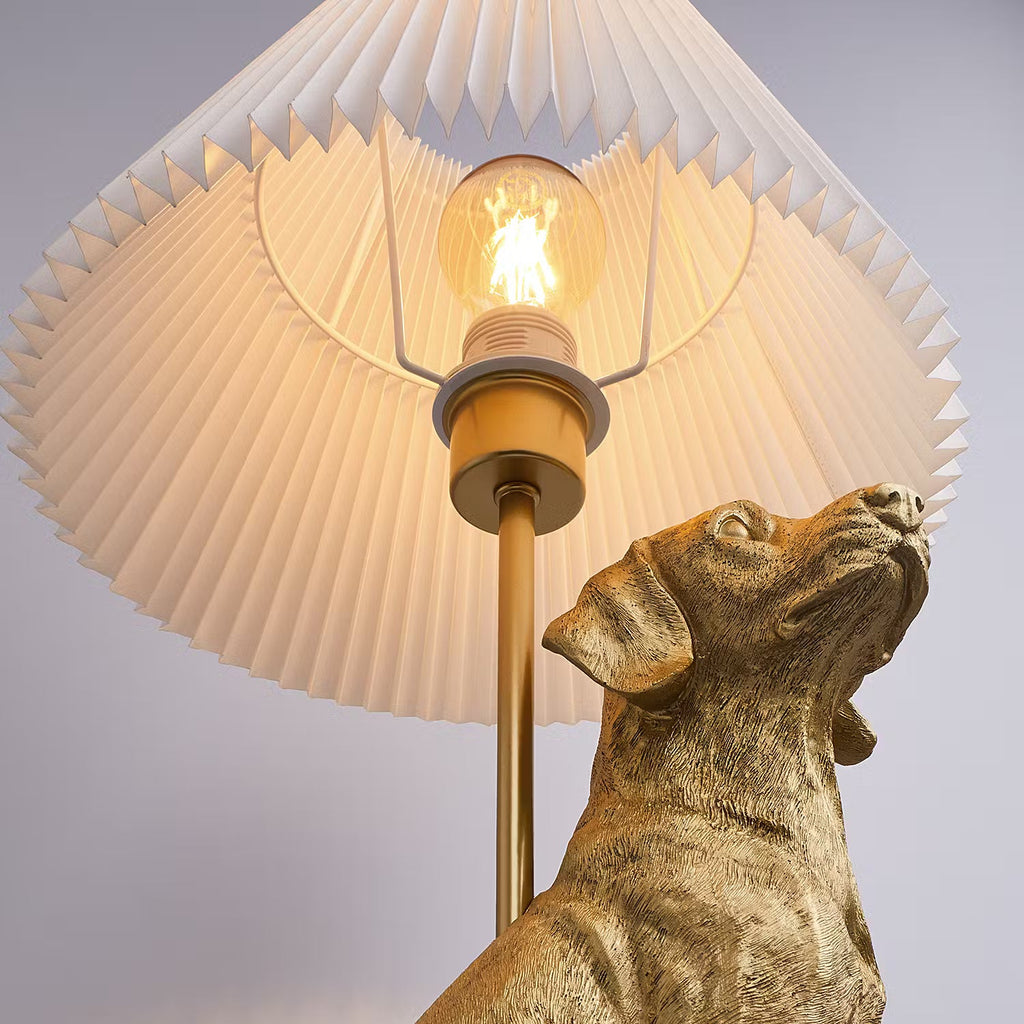 Tischleuchte EL BELLO Hund