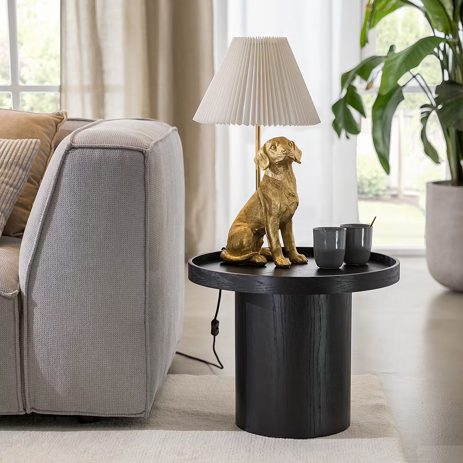 Tischleuchte EL BELLO Hund