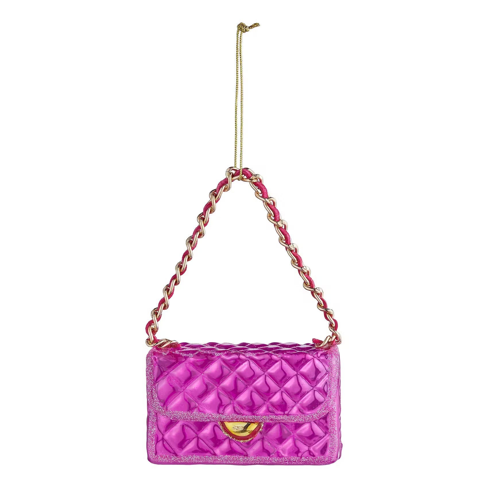 HANG ON Baumanhänger Handtasche Pink