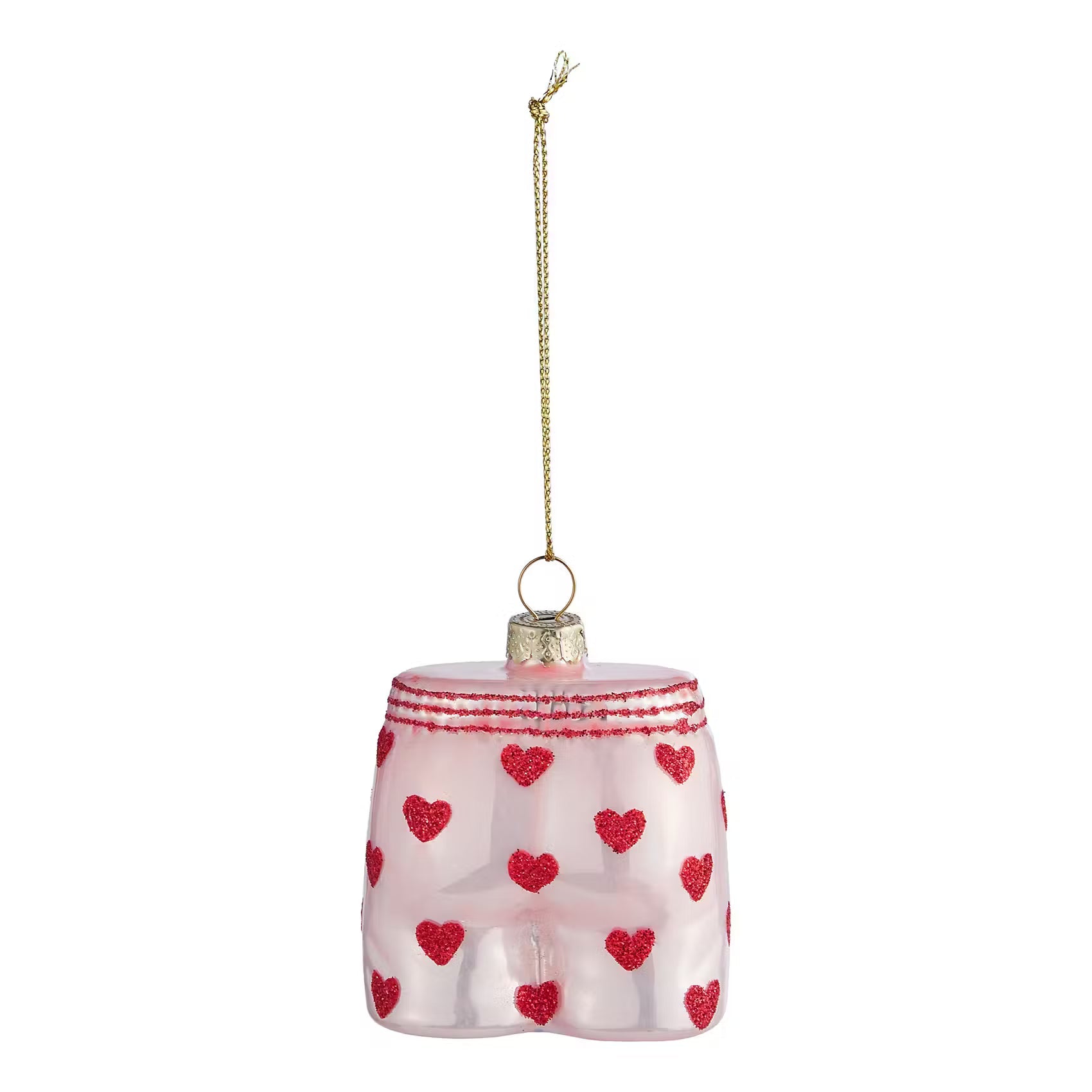 HANG ON Baumanhänger Shorts mit Herzchen