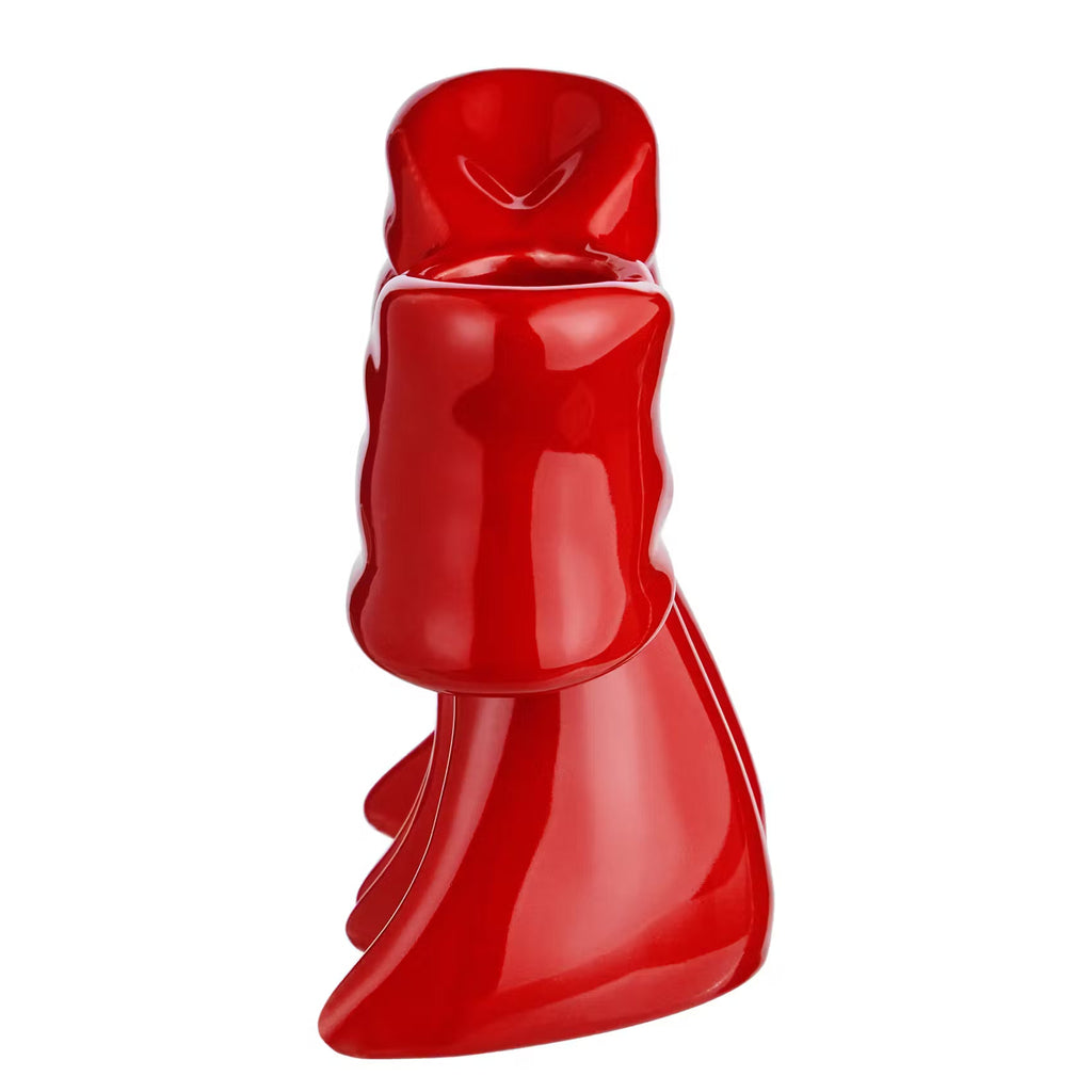 PRESENT Kerzenhalter Schleife