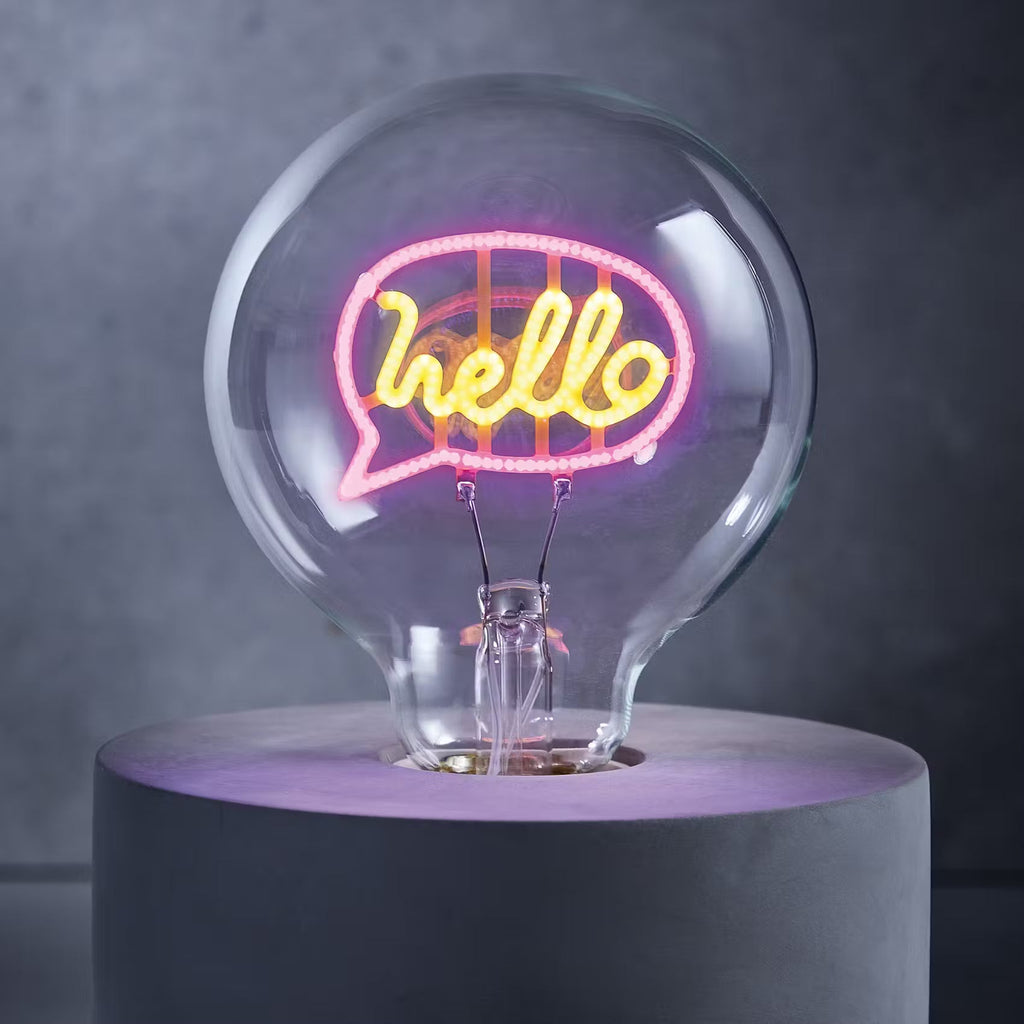 BRIGHT LIGHT LED-Glühlampe Hello