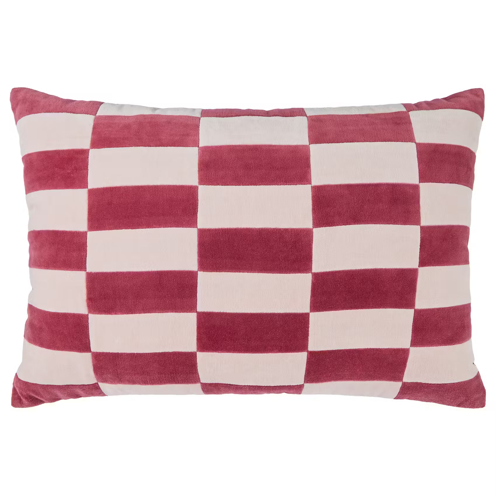 CHECKER VELVET Kissen