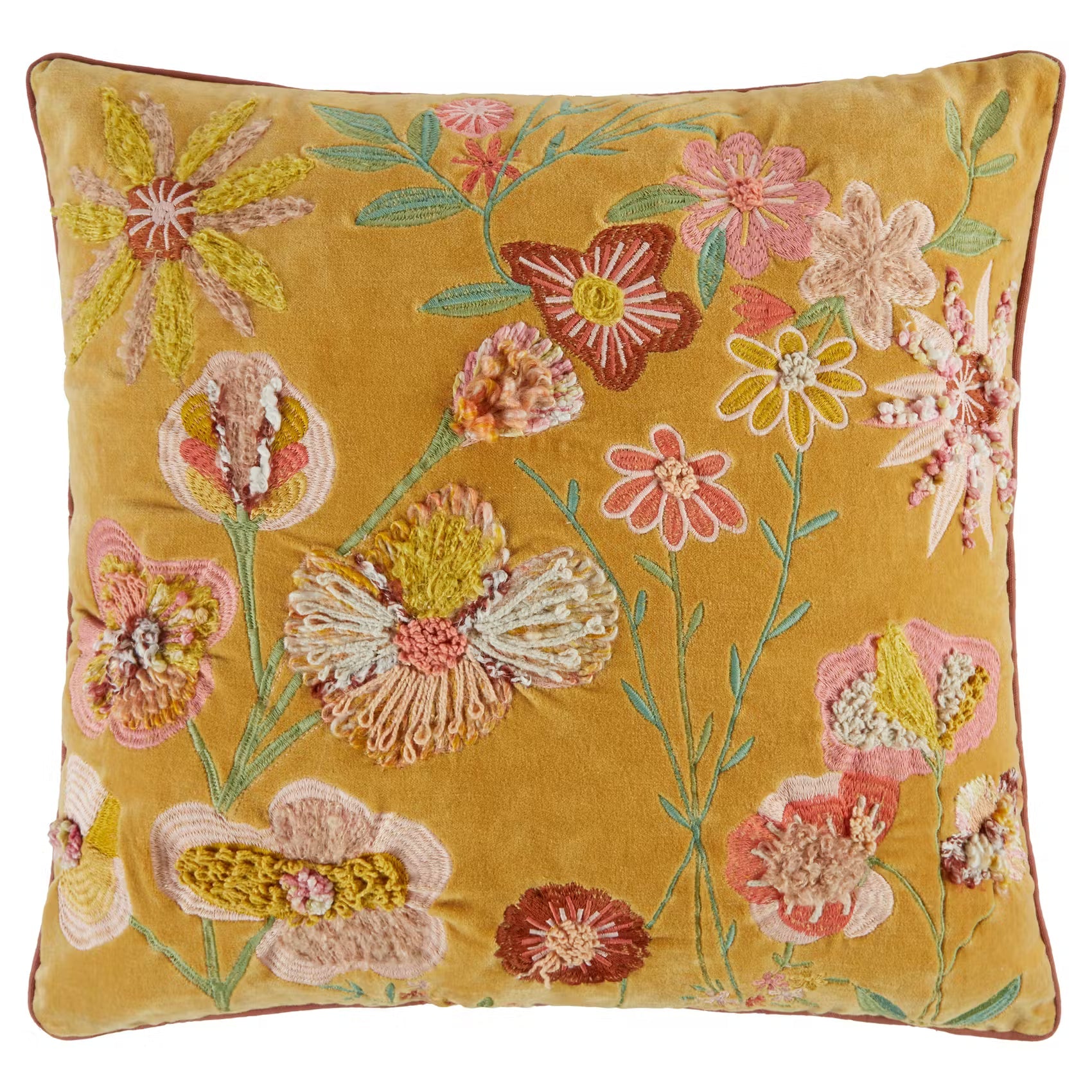 BOHEMIAN Kissen Blumen