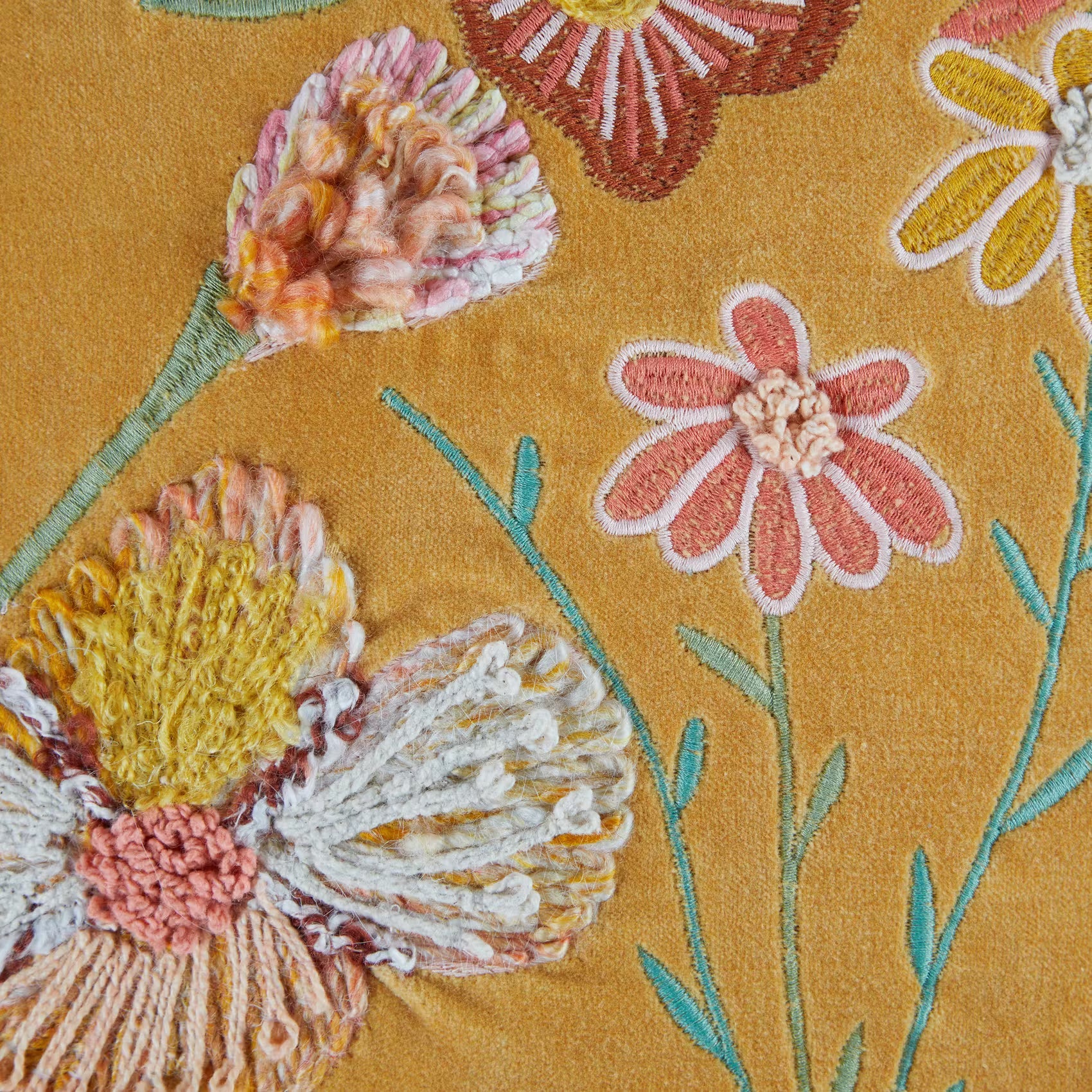 BOHEMIAN Kissen Blumen